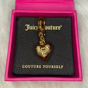 heart banner charm